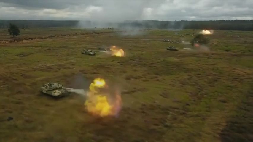 Video: Rusko zahájilo s Běloruskem obří společné vojenské cvičení